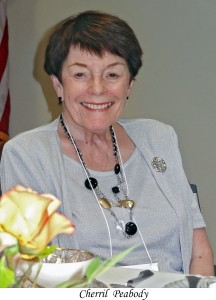 Outgoing President Cherril Peabody 